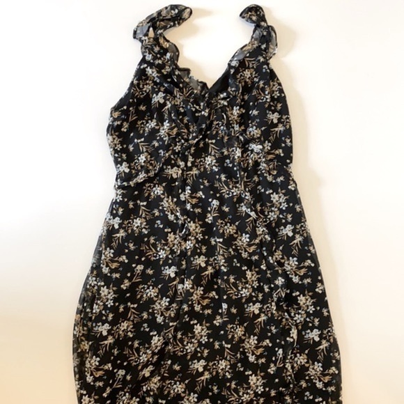 Anthropologie Bailey 44 Cecile Ruffled Floral Midi Dress - Picture 7 of 12